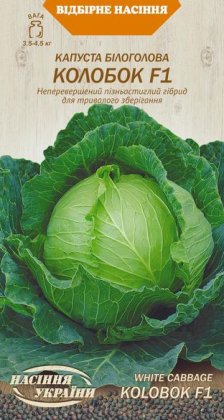 Капуста Білоголова КОЛОБОК F1 [0,3г]