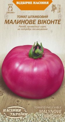 Томат Штамбовий МАЛИНОВЕ ВІКОНТЕ [0,1г]