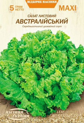 МАКСІ Салат Листовий АВСТРАЛІЙСЬКИЙ [5г]