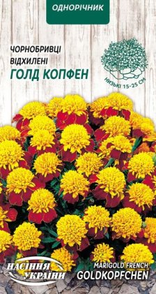 Чорнобривці Відхилені ГОЛД КОПФЕН [0,5г]